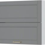 Ντουλάπι κρεμαστό Tahoma V7-90-2KP-Γραφίτης