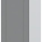 Ντουλάπι κρεμαστό Tahoma V9-40-1K-Γραφίτης