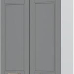 Ντουλάπι κρεμαστό Tahoma V9-80-2K-Γραφίτης