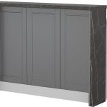 Πάγκος νησίδας Tahoma-Μήκος: 135 εκ.-Γραφίτης-Black Stone