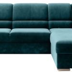 Γωνιακός καναπές Bisero-Petrol-Δεξιά