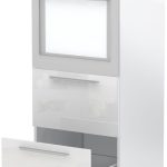 Επιδαπέδιο ντουλάπι φούρνου ψηλό Raval K14-60-2MB-Λευκό γυαλιστερό
