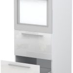 Επιδαπέδιο ντουλάπι φούρνου ψηλό Raval K14-60-2MB-Λευκό - Λευκό γυαλιστερό