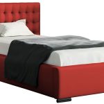 Επενδυμένο κρεβάτι Porto mini-Kokkino