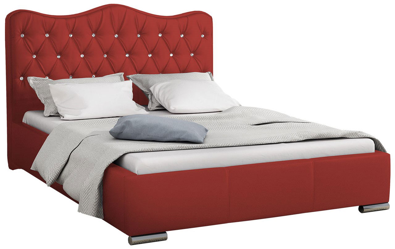 image_719191_santorini_17__1 Επενδυμένο κρεβάτι Santorini-Kokkino-160 x 200 - Image 1