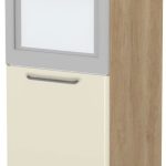 Επιδαπέδιο ντουλάπι φούρνου ψηλό Modena K14-60-1KR-Δρυς - Μπεζ