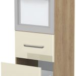 Επιδαπέδιο ντουλάπι φούρνου ψηλό Modena K14-60-2MB-Δρυς - Μπεζ
