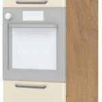 Επιδαπέδιο ντουλάπι φούρνου ψηλό Modena K21-60-2KR-Καρυδί - Μπεζ