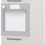 Επιδαπέδιο ντουλάπι φούρνου ψηλό Modena K21-60-2KR-Λευκό - Γκρι ανοιχτό