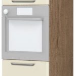 Επιδαπέδιο ντουλάπι φούρνου ψηλό Modena K21-60-2KR-Φυσικό σκούρο - Μπεζ