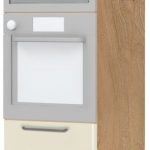 Επιδαπέδιο ντουλάπι φούρνου ψηλό Modena K21-60-RM-Καρυδί - Μπεζ