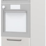 Επιδαπέδιο ντουλάπι φούρνου ψηλό Modena K21-60-RM-Λευκό - Γκρι ανοιχτό
