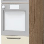 Επιδαπέδιο ντουλάπι φούρνου ψηλό Modena K21-60-RM-Φυσικό σκούρο - Μπεζ