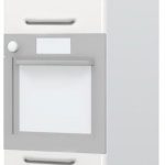 Επιδαπέδιο ντουλάπι φούρνου ψηλό Modena K23-60-2KR-Λευκό - Λευκό γυαλιστερό