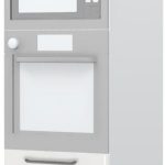 Επιδαπέδιο ντουλάπι φούρνου ψηλό Modena K23-60-RM-Λευκό - Λευκό γυαλιστερό