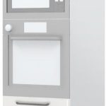 Επιδαπέδιο ντουλάπι φούρνου ψηλό Modena K23-60-RM-Λευκό γυαλιστερό