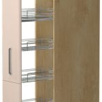 Επιδαπέδιο ντουλάπι ψηλό Modena K21-30-1KZ-Δρυς - Μπεζ