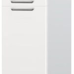 Επιδαπέδιο ντουλάπι ψηλό Modena K21-60-2KF-Λευκό - Λευκό γυαλιστερό