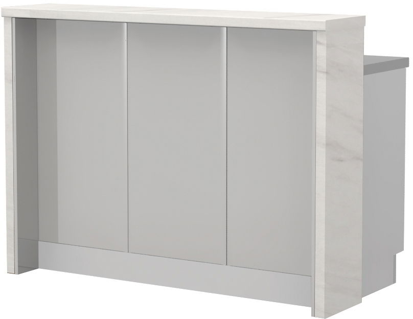 image_720549_modern-pult-150-3-22-ku-58md Πάγκος νησίδας Modena-Μήκος: 150 εκ.-Γκρι ανοιχτό-White Marble - Image 1