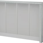 Πάγκος νησίδας Modena-Μήκος: 160 εκ.-Γκρι ανοιχτό-Chromix Silver