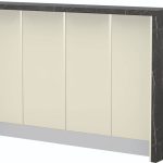 Πάγκος νησίδας Modena-Μήκος: 160 εκ.-Μπεζ-Black Stone