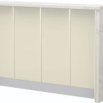 Πάγκος νησίδας Modena-Μήκος: 160 εκ.-Μπεζ-White Marble