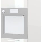 Επιδαπέδιο ντουλάπι φούρνου ψηλό Hudson K23-60-2KR-Λευκό γυαλιστερό