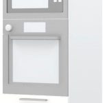 Επιδαπέδιο ντουλάπι φούρνου ψηλό Hudson K23-60-2RM-Λευκό γυαλιστερό