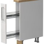 Επιδαπέδιο ντουλάπι Hudson R-15-1K-Λευκό - Λευκό γυαλιστερό