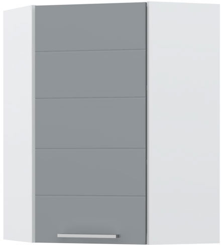 image_721910_highline-v9-ug-1k-3-be-ku-57hl-1xr7-224 Ντουλάπι κρεμαστό γωνιακό Hudson V9-UG-1K-Λευκό - Γκρι - Image 1