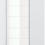 Ντουλάπι κρεμαστό γωνιακό Hudson V9-UG-1K-Λευκό - Λευκό γυαλιστερό
