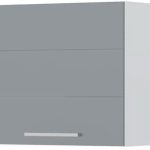 Ντουλάπι κρεμαστό Hudson V5-60-1K-Λευκό - Γκρι