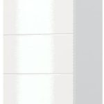 Ντουλάπι κρεμαστό Hudson V9-40-1K-Λευκό - Λευκό γυαλιστερό