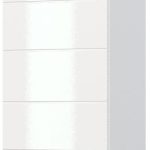 Ντουλάπι κρεμαστό Hudson V9-45-1K-Λευκό - Λευκό γυαλιστερό