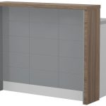 Πάγκος νησίδας Hudson-Μήκος: 120 εκ.-Γκρι-Carini Wallnut