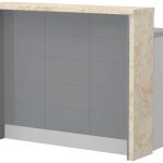 Πάγκος νησίδας Hudson-Μήκος: 120 εκ.-Γκρι-Latino Marble