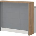 Πάγκος νησίδας Hudson-Μήκος: 120 εκ.-Γκρι-Pacific Walnut