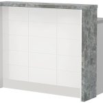 Πάγκος νησίδας Hudson-Μήκος: 120 εκ.-Λευκό-Siena Marble