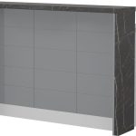 Πάγκος νησίδας Hudson-Μήκος: 135 εκ.-Γκρι-Black Stone