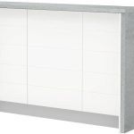 Πάγκος νησίδας Hudson-Μήκος: 150 εκ.-Λευκό-Chromix Silver