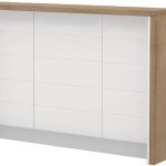 Πάγκος νησίδας Hudson-Μήκος: 150 εκ.-Λευκό-White Marble