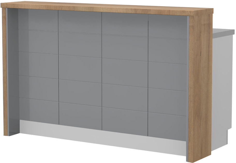 image_722031_highline-pult-160-3-30-ku-57hl Πάγκος νησίδας Hudson-Μήκος: 160 εκ.-Γκρι-Pacific Walnut - Image 1