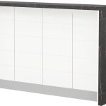 Πάγκος νησίδας Hudson-Μήκος: 160 εκ.-Λευκό-Black Stone