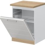 Πρόσοψη ντουλαπιού πλυντηρίου πιάτων Hudson K60-Λευκό