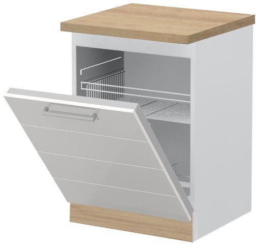 image_722055_highline-k60-3-ii-ku-55hl-1xr7-448-nebraskaoak-ne Πρόσοψη ντουλαπιού πλυντηρίου πιάτων Hudson K60-Λευκό - Image 1