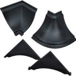 Σετ γωνιών αρμοκάλυπτρου JL Universal DL-SET-Black stone