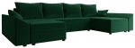Γωνιακός καναπές Dante U-Prasino