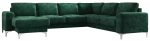 Γωνιακός καναπές Radial Max II-Prasino-Δεξιά