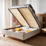 Επενδυμένο κρεβάτι Puric-Gkri - Image 3