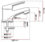 Σετ μπάνιου Madrit I-Anthraki - Image 6